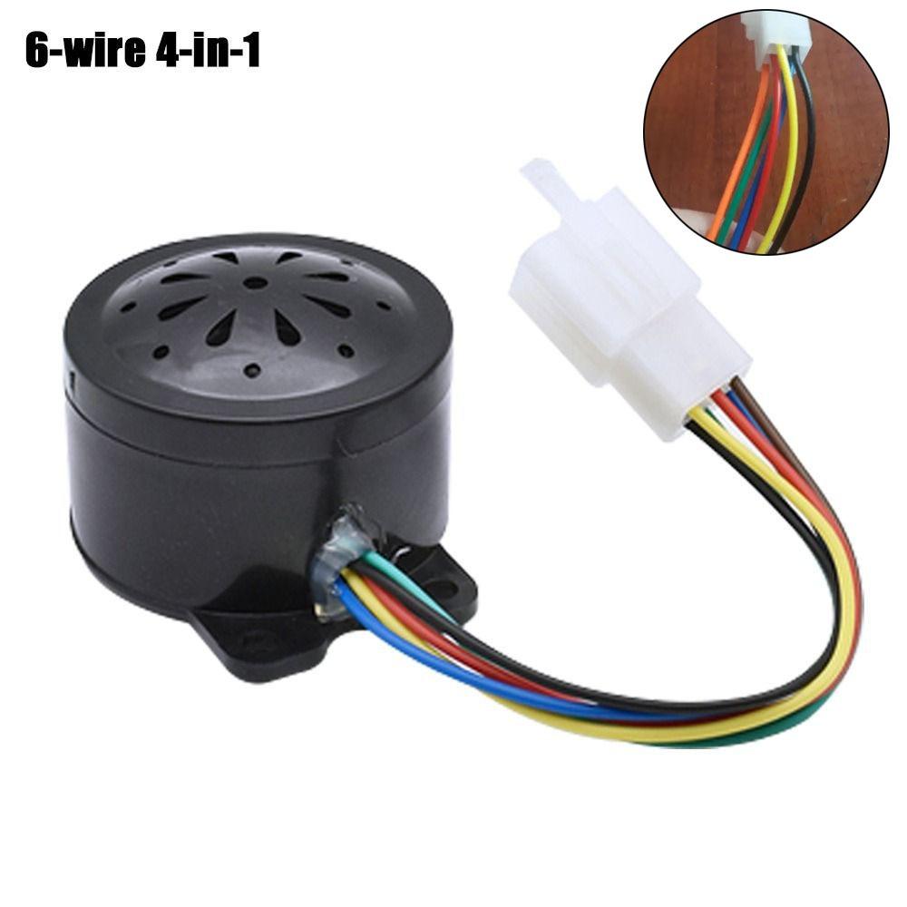 Велосипедные аксессуары Противоугонный Звуковой сигнал заднего хода Трехколесный велосипед Звуковой сигнал Электровелосипед Звуковой сигнал Звуковой сигнал заднего хода 4in1